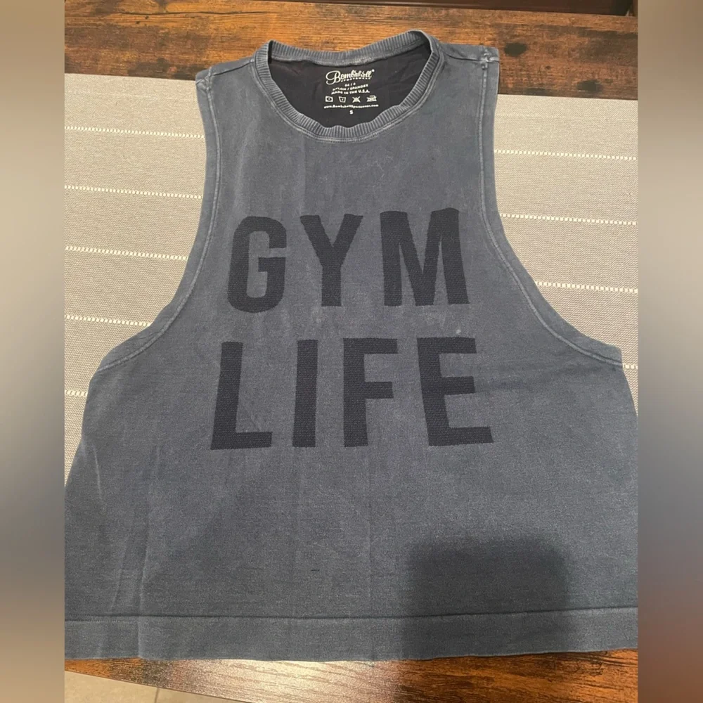 Bombshell sportswear mineral tank. Buttery soft, relaxed fit. NWOT - Picture 2 of 4